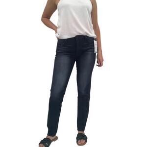 2/$30 FREE PEOPLE Sandrine Rose Skinny Jeans Size 26 Black New $176